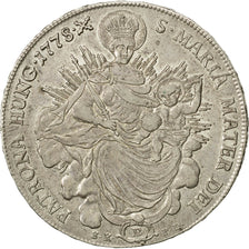 Ungheria, Maria Theresia, Thaler, 1778, Kremnitz, BB+, Argento, KM:386.2