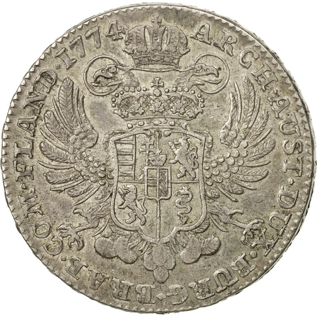 Coin, AUSTRIAN NETHERLANDS, Maria Theresa, Kronenthaler, 1774, Brussels