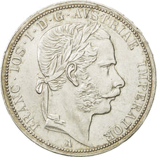 Austria, Franz Joseph I, 2 Florin, 1868, Vienne, AU(50-53), Silver, KM:2232