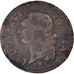 Coin, France, Louis XVI, Sol ou sou, Sol, 1788, Bordeaux, VF(20-25), Copper