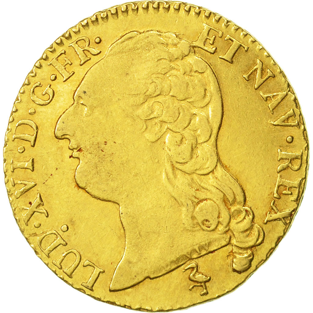 Monnaie, France, Louis XVI, Louis d'or à la tête nue, Louis d'Or, 1787, Paris