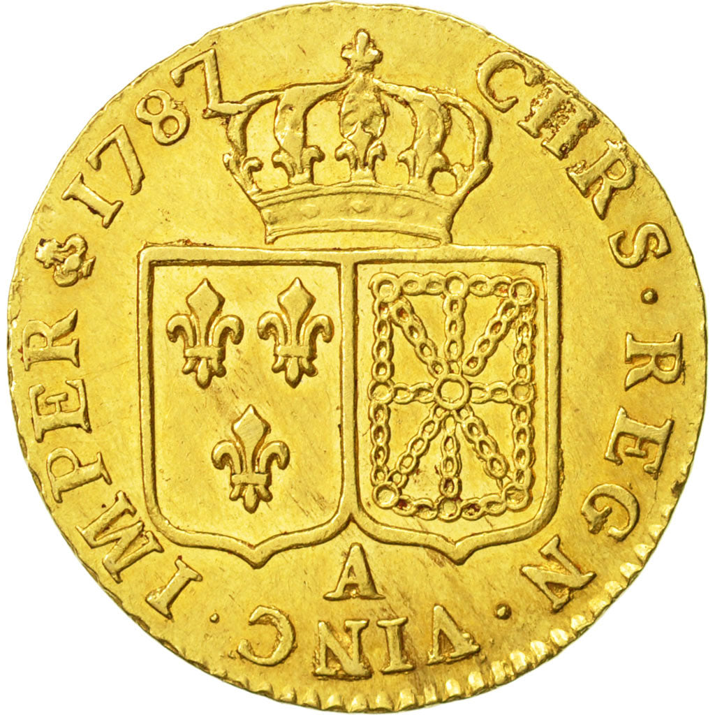 Monnaie, France, Louis XVI, Louis d'or à la tête nue, Louis d'Or, 1787, Paris