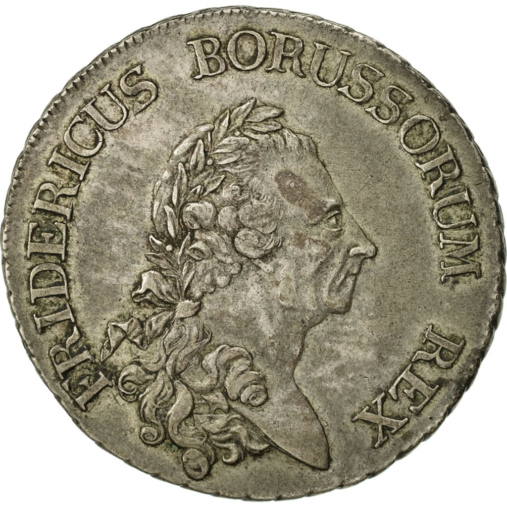 German States, PRUSSIA, Friedrich II, Thaler, 1785, Berlin, EF(40-45), Silver