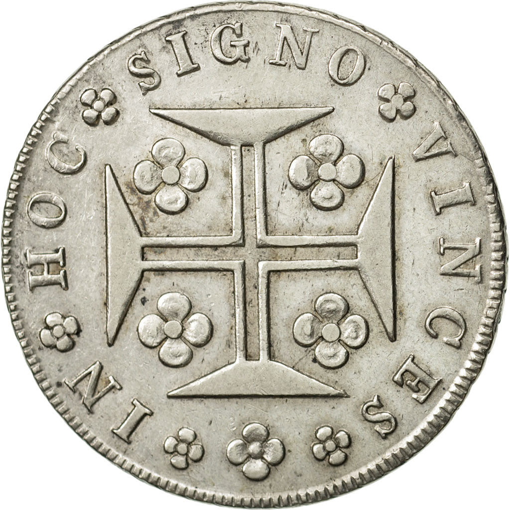 Portugal, Jo, 400 Reis, Pinto, 480 Reis, 1820, Lisbon, EF(40-45), Silver, KM:358