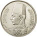 Egypt, Farouk, 20 Piastres, 1939, British Royal Mint, AU(50-53), Silver, KM:368