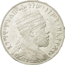 Äthiopien, Menelik II, Birr, 1889 (1897), Paris, SS+, Silber, KM:5
