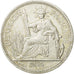 FRENCH INDO-CHINA, Piastre, 1896, Paris, EF(40-45), Silver, KM:5a.1