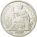 FRENCH INDO-CHINA, Piastre, 1900, Paris, EF(40-45), Silver, KM:5a.1