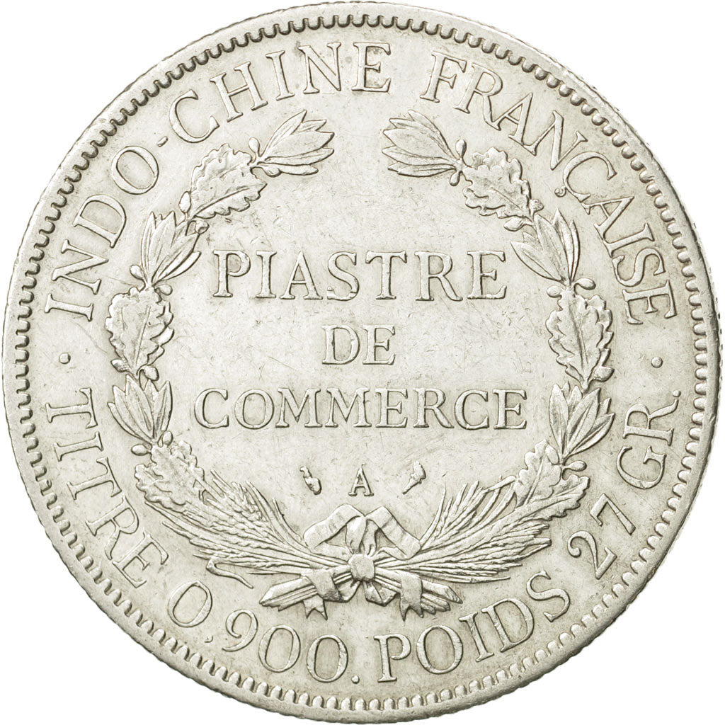 Monnaie, FRENCH INDO-CHINA, Piastre, 1906, Paris, TTB, Argent, KM:5a.1
