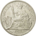 FRENCH INDO-CHINA, Piastre, 1922, Heaton, Birmingham, SS, Silber, KM:5a.3