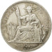 FRENCH INDO-CHINA, Piastre, 1926, Paris, SS+, Silber, KM:5a.1