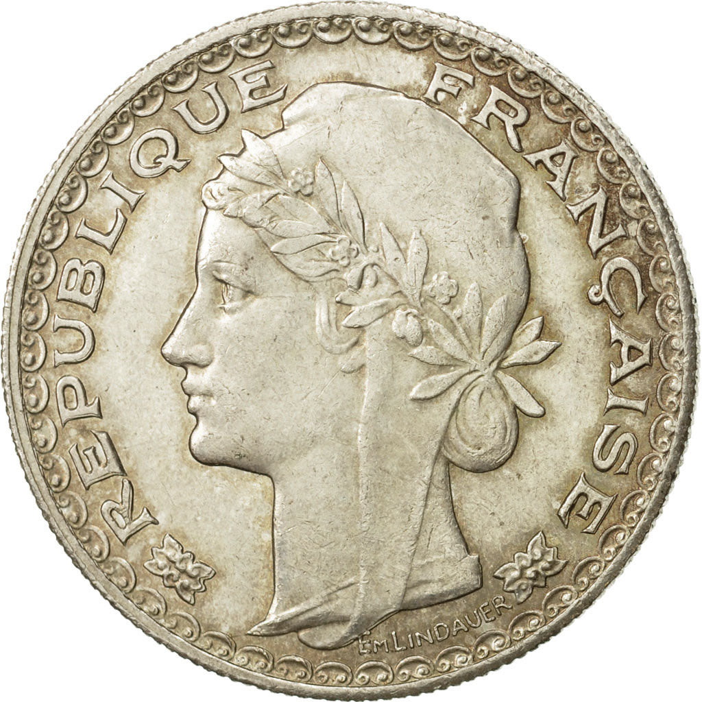 FRENCH INDO-CHINA, Piastre, 1931, Paris, MS(60-62), Silver, KM:19