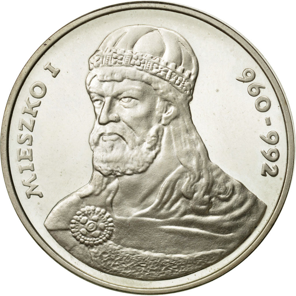 Coin, Poland, 200 Zlotych, 1979, Warsaw, MS(60-62), Silver, KM:101