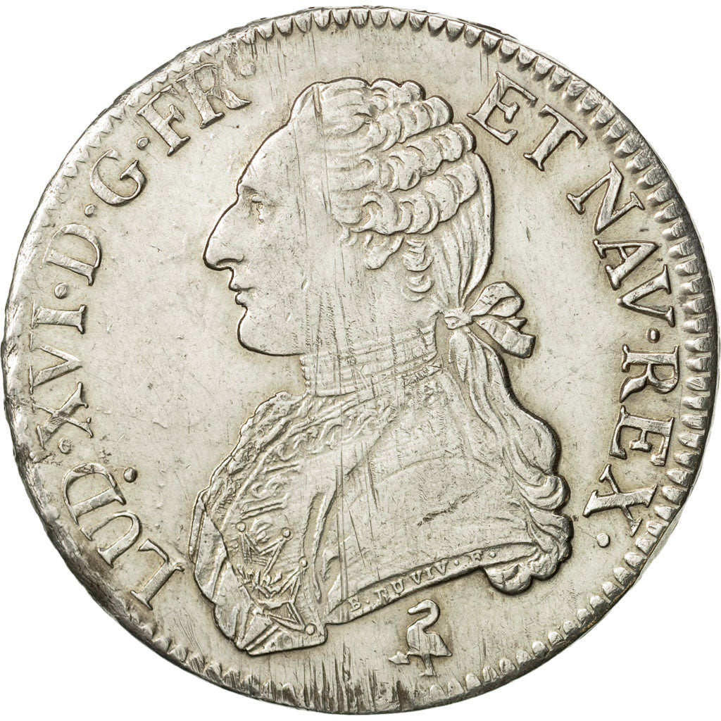 Monnaie, France, Louis XVI, Écu aux branches d'olivier, Ecu, 1790, Paris, SUP