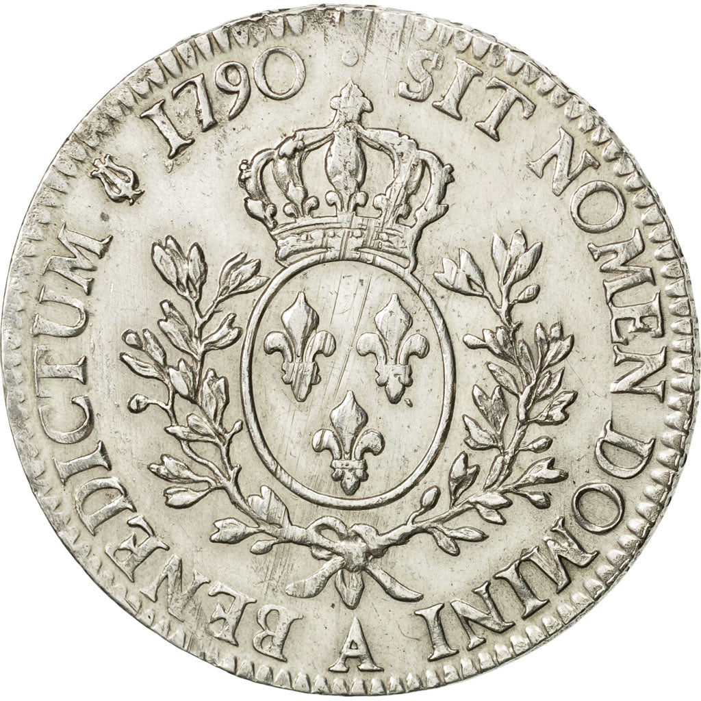 Monnaie, France, Louis XVI, Écu aux branches d'olivier, Ecu, 1790, Paris, SUP