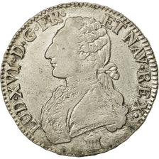 France, Louis XVI, Écu aux branches d'olivier, 1781, Bordeaux, TB+, KM:564