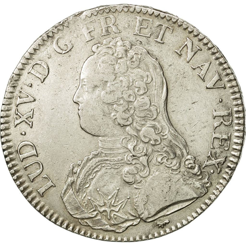 Münze, Frankreich, Louis XV, Écu aux branches d'olivier, Ecu, 1726, Paris, SS