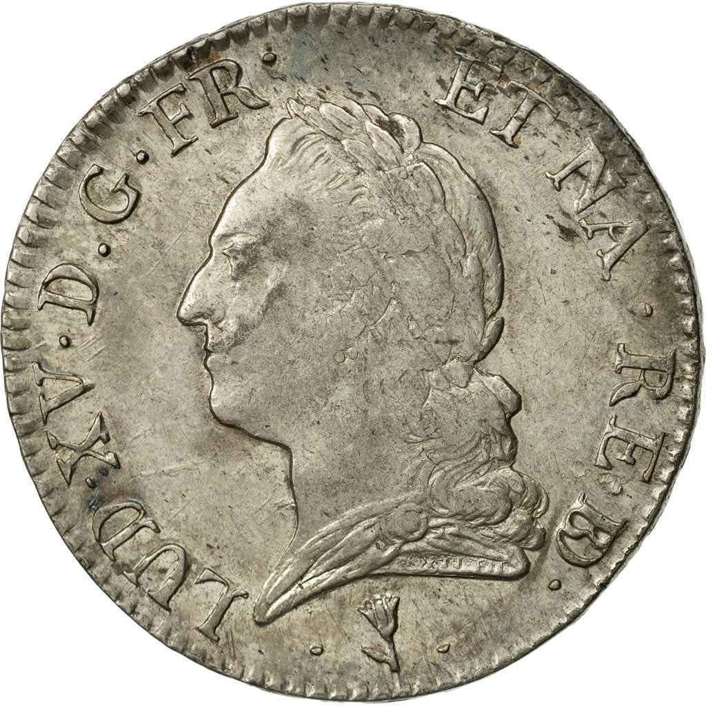 Monnaie, France, Louis XV, Écu de Béarn à la vieille tête, Ecu, 1772, Pau