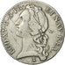 Francia, Louis XV, Écu au bandeau, 1747, Rennes, BC+, Plata, KM:512.27
