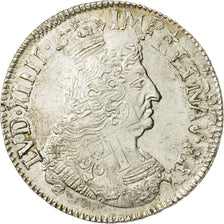 France, Louis XIV, 1/2 Écu aux palmes, 1694, EF(40-45), Silver, Gadoury:185