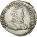 Moneda, Francia, François II, Teston, 1560, Lyons, MBC, Plata, Sombart:4558