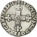 Coin, France, Louis XIII, 1/4 Écu à la croix, 1/4 Ecu, 1611, Bayonne