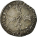 Moneta, Francja, Henri IV, 1/4 Ecu, 1604, Bayonne, VF(30-35), Srebro