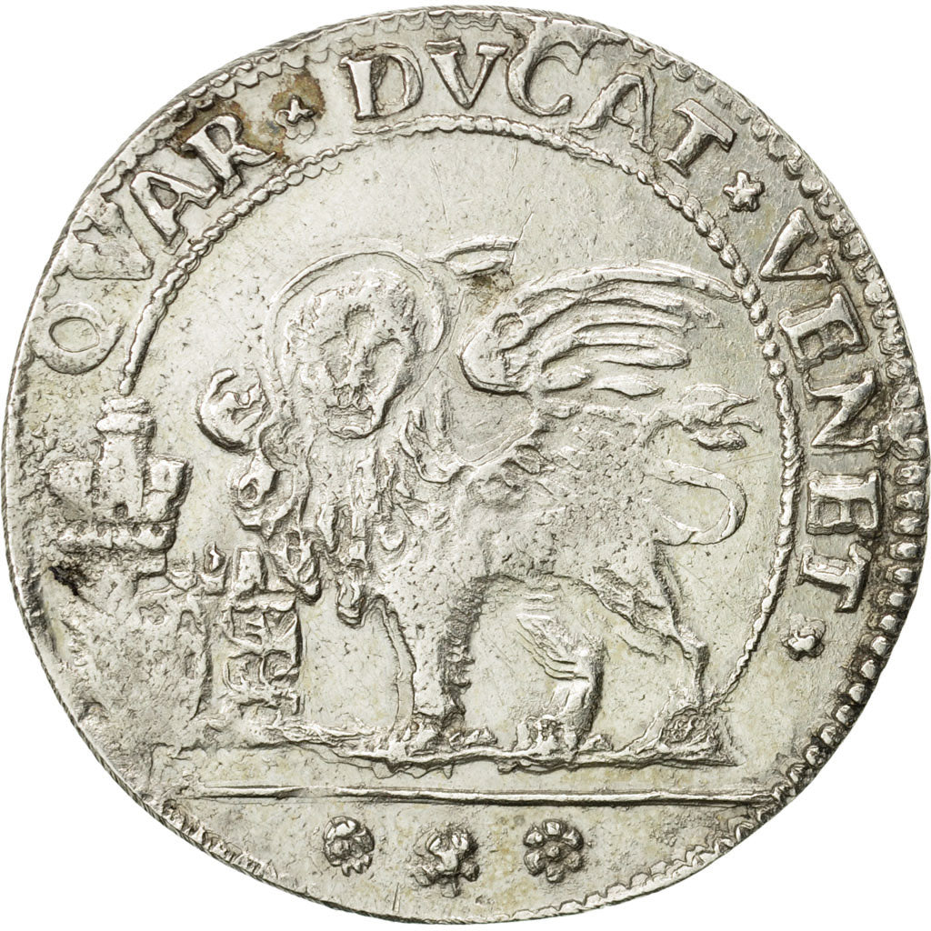 ITALIAN STATES, VENICE, Paolo Renier, 1/4 Ducato, 1779-81, Venezia, EF(40-45)
