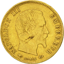 France, Napoleon III, 5 Francs, 1856, Paris, VF(20-25), Gold