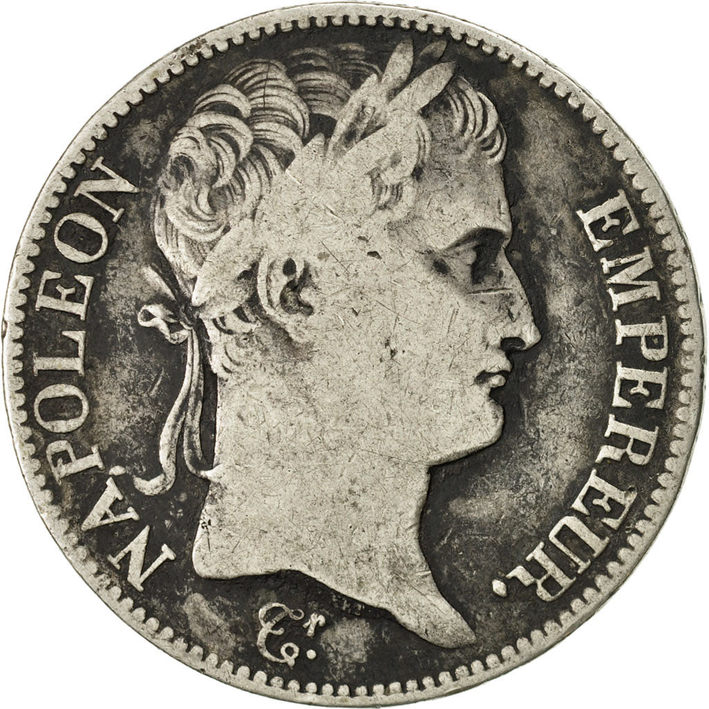 France, Napoléon I, 5 Francs, 1809, La Rochelle, VF(20-25), Silver, KM:694.6