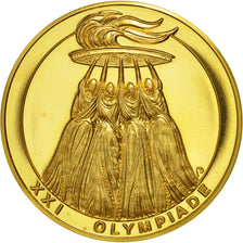 België, Medal, XXI Olympiade - Comité Olympique Belge, UNC, Goud