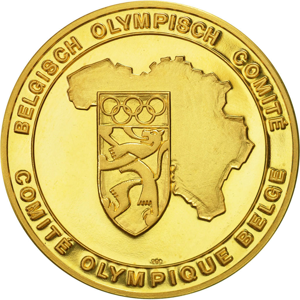 Belgique, Medal, XXI Olympiade - Comité Olympique Belge, SPL+, Or