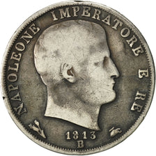 Monnaie, États italiens, KINGDOM OF NAPOLEON, Napoleon I, 2 Lire, 1813