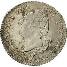 Monnaie, France, Louis XVI, 30 sols françois, 30 Sols, 1792, Paris, TTB+