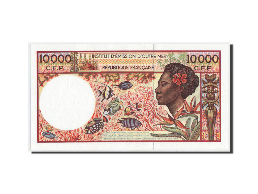 Billet, French Pacific Territories, 10,000 Francs, 1995, KM:4b, NEUF