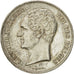Moneta, Belgia, Leopold I, 2-1/2 Francs, 1849, Brussels, AU(55-58), Srebro