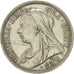 Monnaie, Grande-Bretagne, Victoria, 1/2 Crown, 1900, Londres, SUP+, Argent