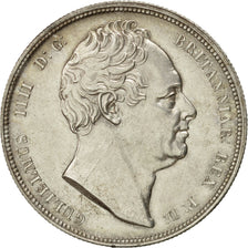 Great Britain, William IV, 1/2 Crown, 1834, London, AU(55-58), Silver, KM:714.2