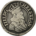 Denmark, 1/2 Krone, 1624, VF(30-35), Silver, KM:95.2