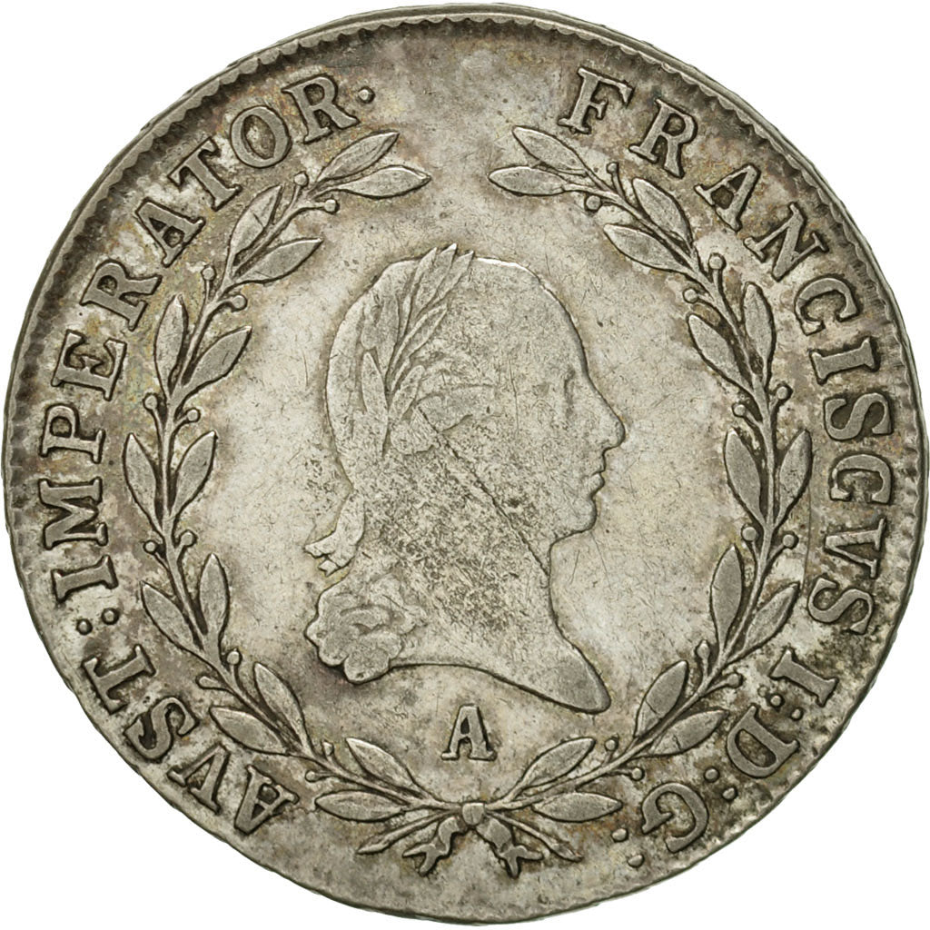 Coin, Austria, Franz II (I), 20 Kreuzer, 1811, Vienne, EF(40-45), Silver