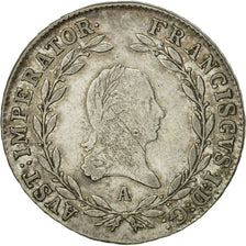 Munten, Oostenrijk, Franz II (I), 20 Kreuzer, 1811, Vienne, ZF, Zilver, KM:2142