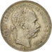 Coin, Hungary, Franz Joseph I, Forint, 1881, Kremnitz, AU(55-58), Silver, KM:465