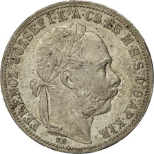 Coin, Hungary, Franz Joseph I, Forint, 1890, AU(55-58), Silver, KM:469