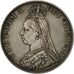 Coin, Great Britain, Victoria, Double Florin, 1887, AU(55-58), Silver, KM:763