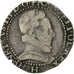 Monnaie, France, Henri III, Demi franc au col plat, Demi Franc, 1578, La
