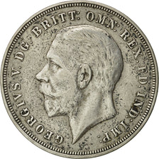 Coin, Great Britain, George V, Crown, 1935, AU(50-53), Silver, KM:842