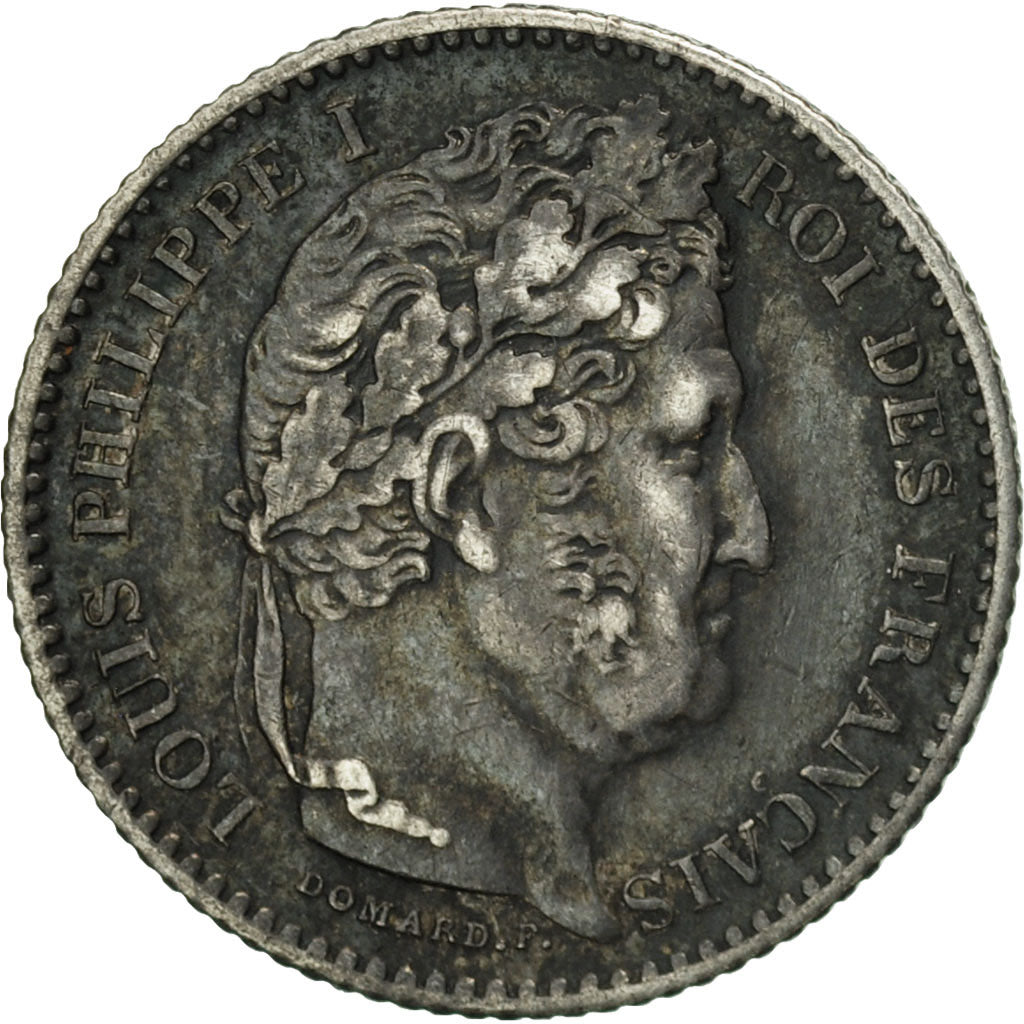 Coin, France, Louis-Philippe, 25 Centimes, 1846, Paris, AU(55-58), Silver