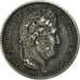 Coin, France, Louis-Philippe, 25 Centimes, 1846, Paris, AU(55-58), Silver
