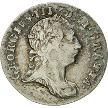 Monnaie, Grande-Bretagne, George III, 3 Pence, 1762, TTB, Argent, KM:591