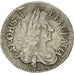 Moneda, Gran Bretaña, Charles II, 4 Pence, Groat, 1679, MBC, Plata, KM:434